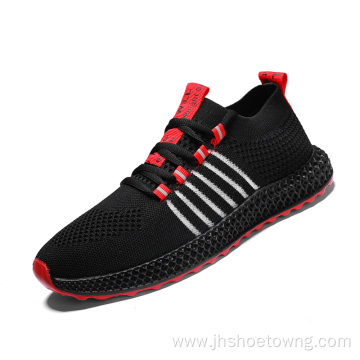 Fashion Breathable Fly Knit Shoes